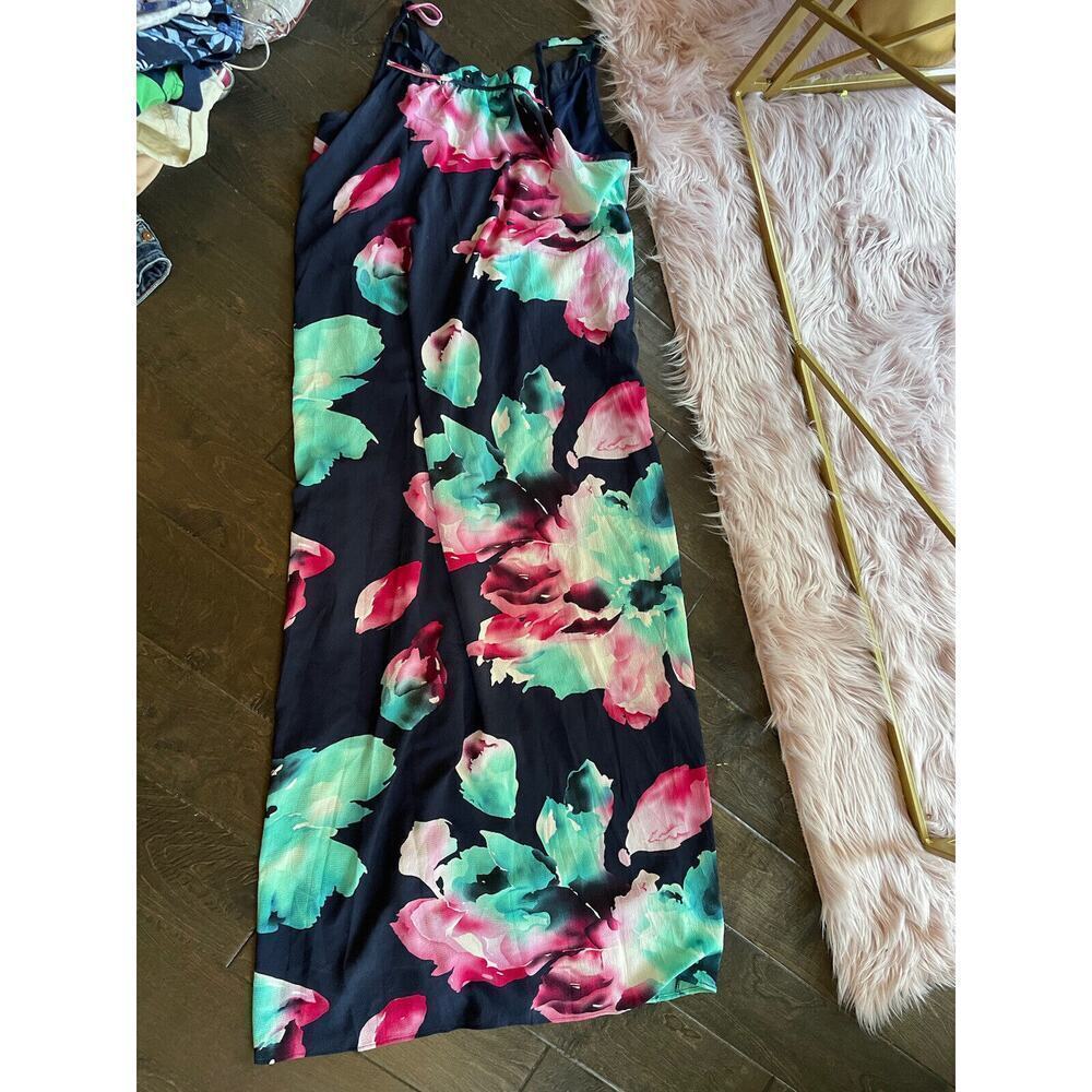pink blush maternity dress Size Large Beautiful!